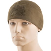 M-Tac Tactical Fleece Watch Cap Beanie & Patch Panel - Dark Olive - S