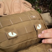 M-Tac Tiger Eyes Laser Cut Patch - Coyote