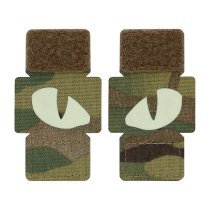 M-Tac Tiger Eyes Laser Cut Patch - Multicam