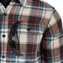 Helikon-Tex Greyman Shirt Nylon Sorona Blend - Coral Crimson Checkered - XL