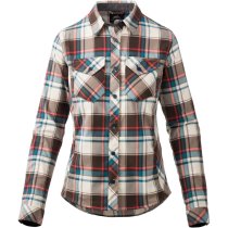 Helikon-Tex Marigold Woman's Shirt - Coral Crimson Checkered - L