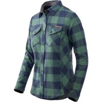 Helikon-Tex Marigold Woman's Shirt - Moss Green Checkered - 3XL