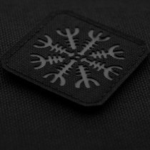 M-Tac Helm of Terror Laser Cut Patch - Black / Grey