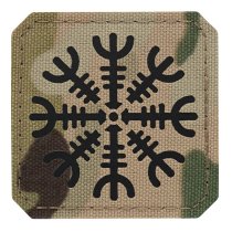 M-Tac Helm of Terror Laser Cut Patch - Multicam / Black