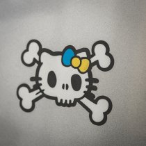 M-Tac Hello Kitty Sticker Small - White