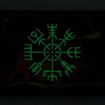 M-Tac Vegvisir Drakkar Print Patch - Glow in the Dark