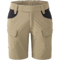 Helikon-Tex Women's OTS Outdoor Tactical Shorts 8.5 - Taiga Green / Black - 3XL