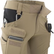 Helikon-Tex Women's OTS Outdoor Tactical Shorts 8.5 - Khaki / Black - XS