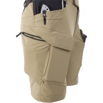 Helikon-Tex Women's OTS Outdoor Tactical Shorts 8.5 - Shadow Grey / Black - 3XL