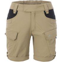 Helikon-Tex Women's OTS Outdoor Tactical Shorts 8.5 - Shadow Grey / Black - 3XL