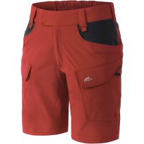 Helikon-Tex Women's OTS Outdoor Tactical Shorts 8.5 - Crimson Sky / Black - XS