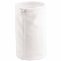 M-Tac Fleece Neck Gaiter 1/2 Adjustable - White - L/XL