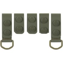 M-Tac Tactical Belt Attachments 5pcs - Ranger Green